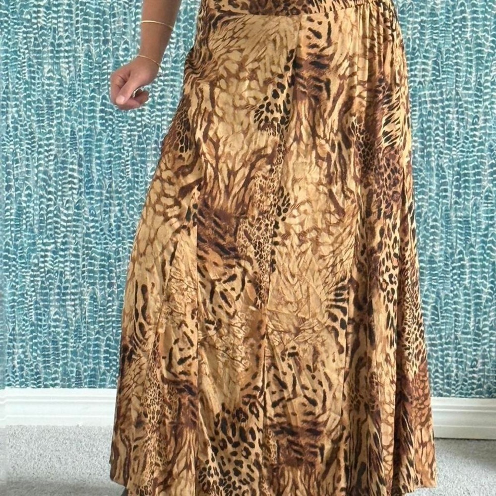 Chicos Vintage cheetah maxi dress - Picture 4 of 6